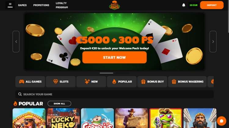 HiddenJack live casino screenshot